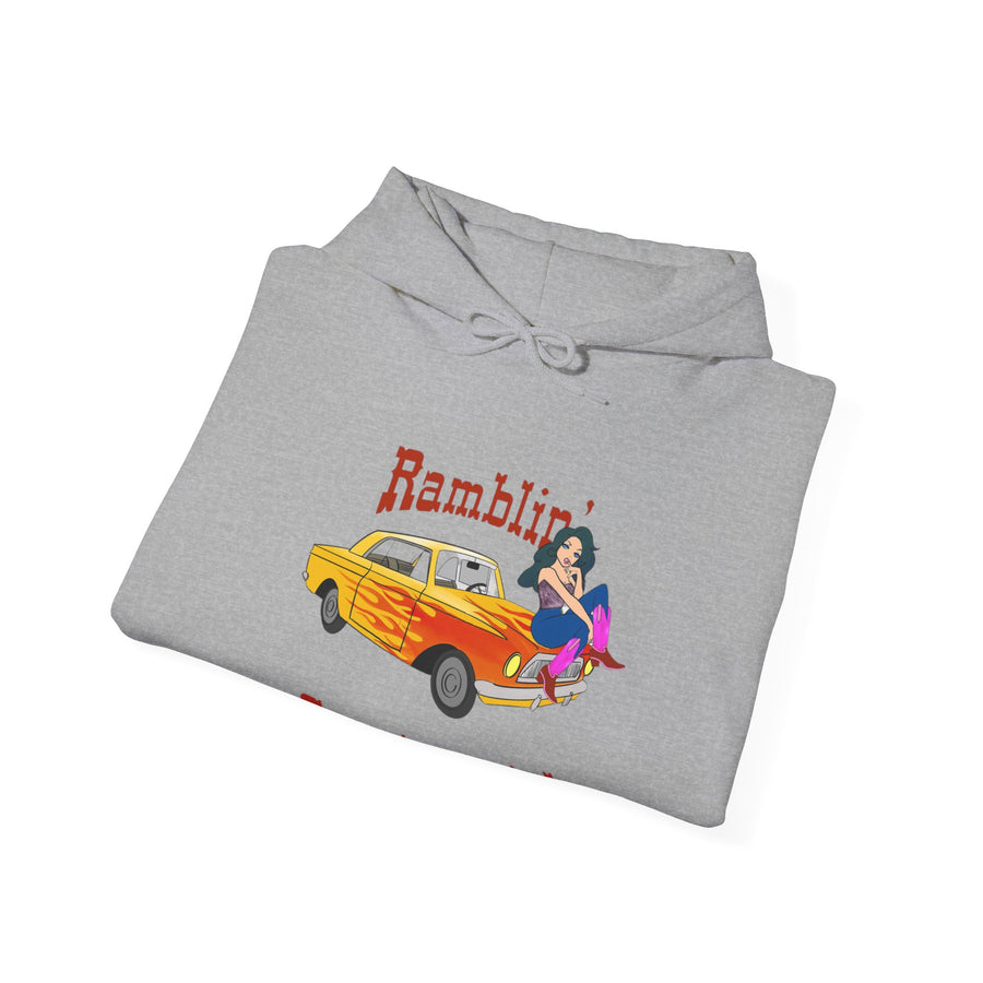 Ramblin Country Girl Unisex Heavy Blend™ Hooded Sweatshirt
