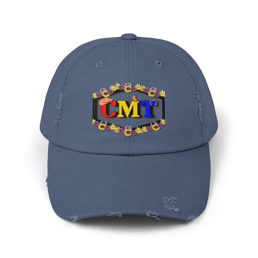 CMT Unisex Distressed Cap