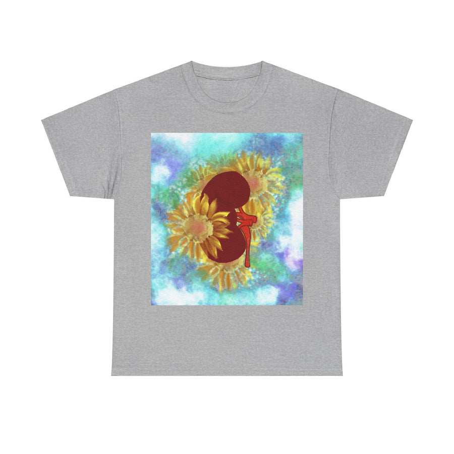 Floral Kidney Unisex Heavy Cotton Tee