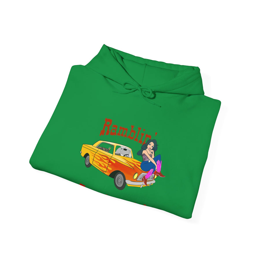 Ramblin Country Girl Unisex Heavy Blend™ Hooded Sweatshirt