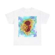 Floral Kidney Unisex Heavy Cotton Tee