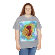 Floral Kidney Unisex Heavy Cotton Tee