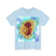 Floral Kidney Unisex Heavy Cotton Tee