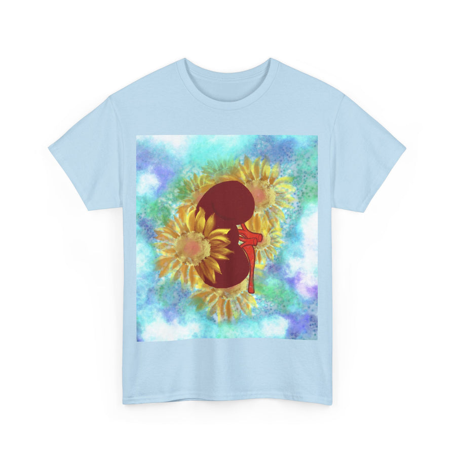 Floral Kidney Unisex Heavy Cotton Tee