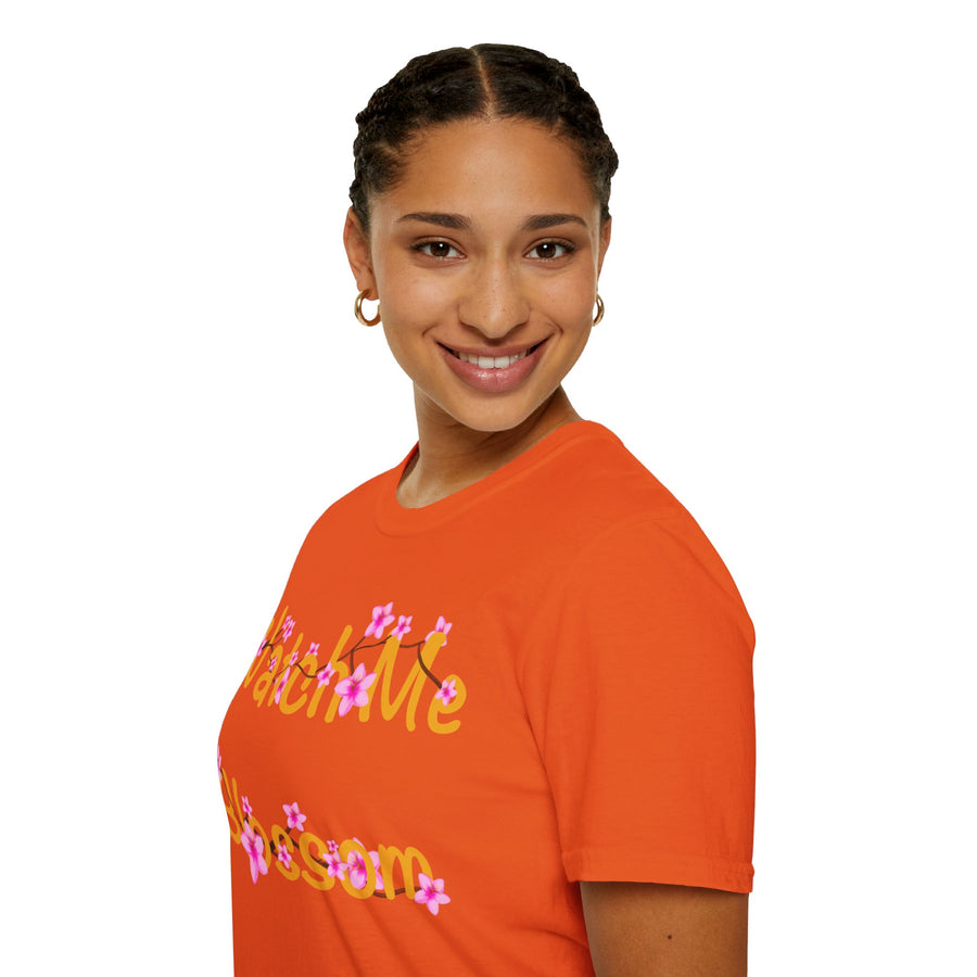 Watch Me Blossom Unisex Softstyle T-Shirt