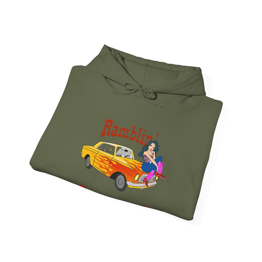 Ramblin Country Girl Unisex Heavy Blend™ Hooded Sweatshirt