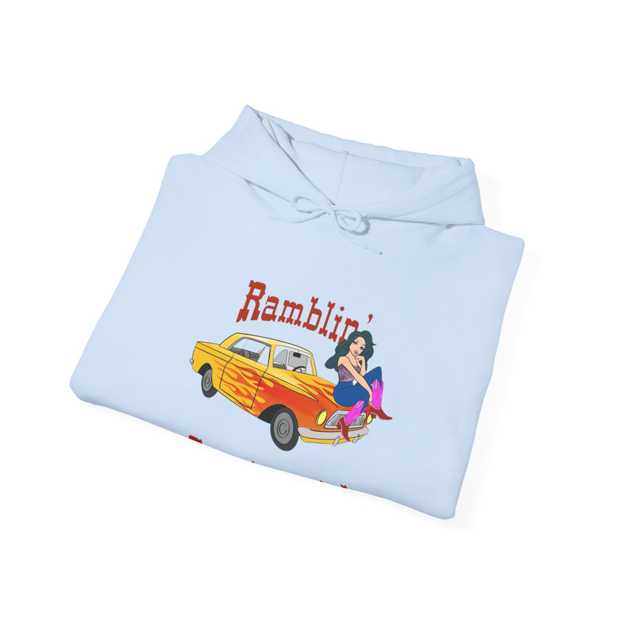Ramblin Country Girl Unisex Heavy Blend™ Hooded Sweatshirt