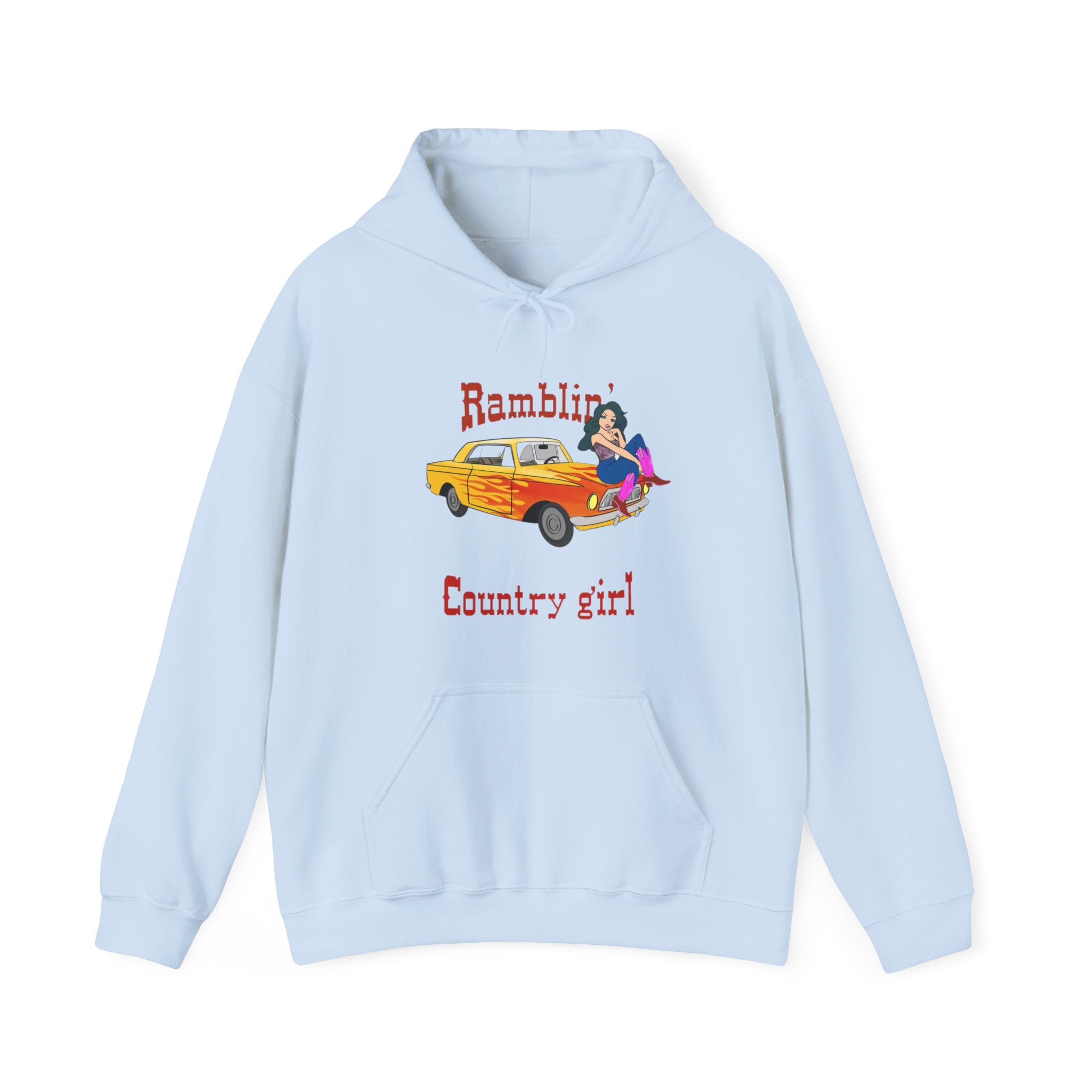 Ramblin Country Girl Unisex Heavy Blend™ Hooded Sweatshirt