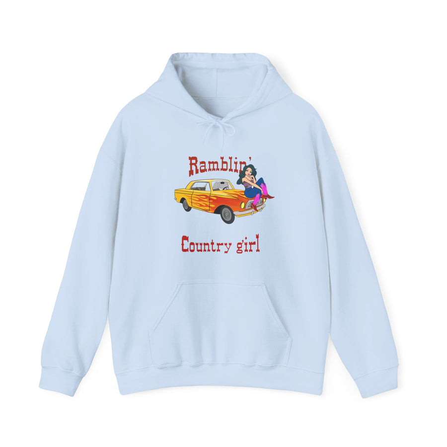 Ramblin Country Girl Unisex Heavy Blend™ Hooded Sweatshirt