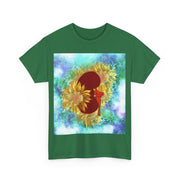 Floral Kidney Unisex Heavy Cotton Tee