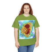 Floral Kidney Unisex Heavy Cotton Tee