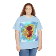 Floral Kidney Unisex Heavy Cotton Tee