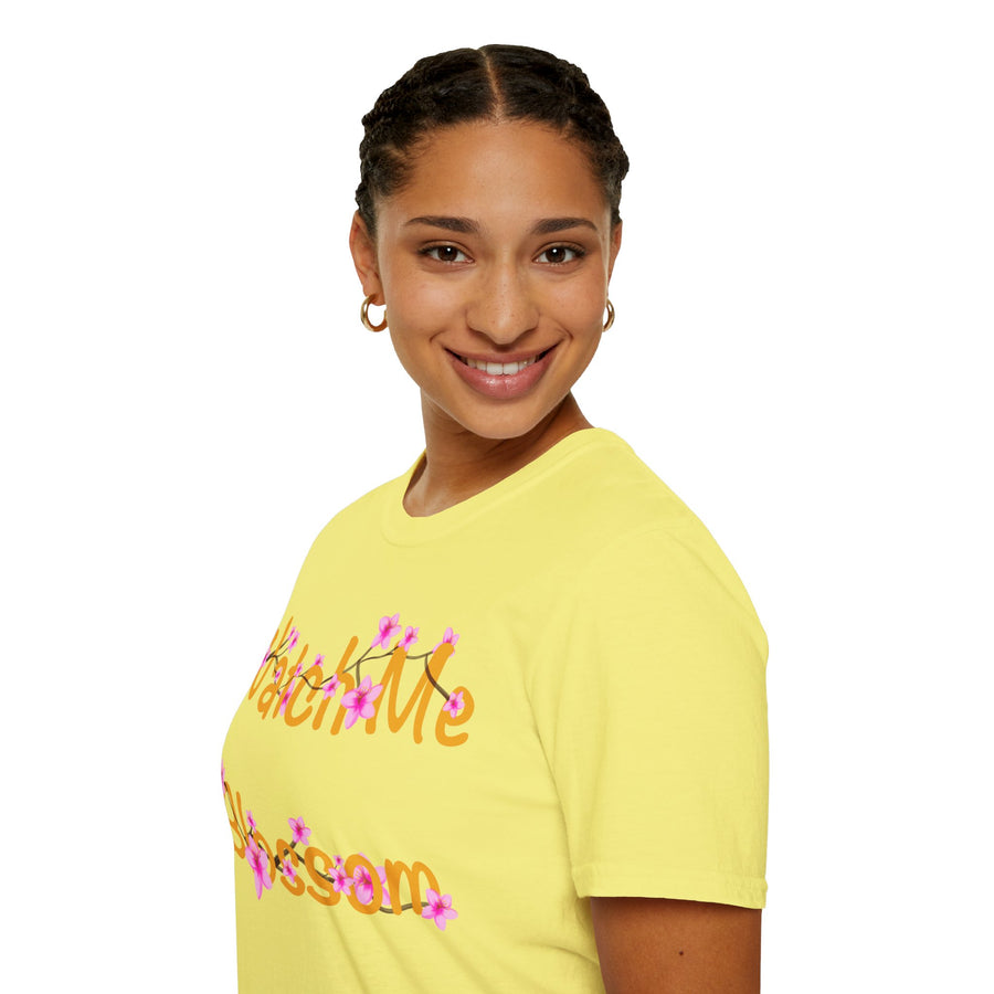 Watch Me Blossom Unisex Softstyle T-Shirt