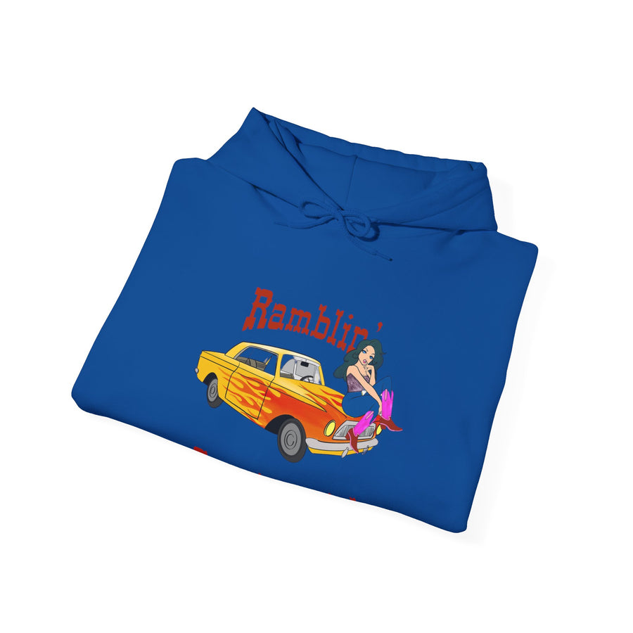 Ramblin Country Girl Unisex Heavy Blend™ Hooded Sweatshirt
