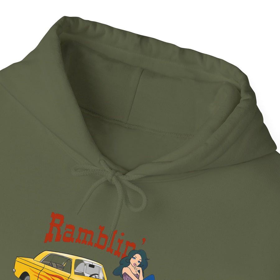 Ramblin Country Girl Unisex Heavy Blend™ Hooded Sweatshirt