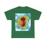 Floral Kidney Unisex Heavy Cotton Tee