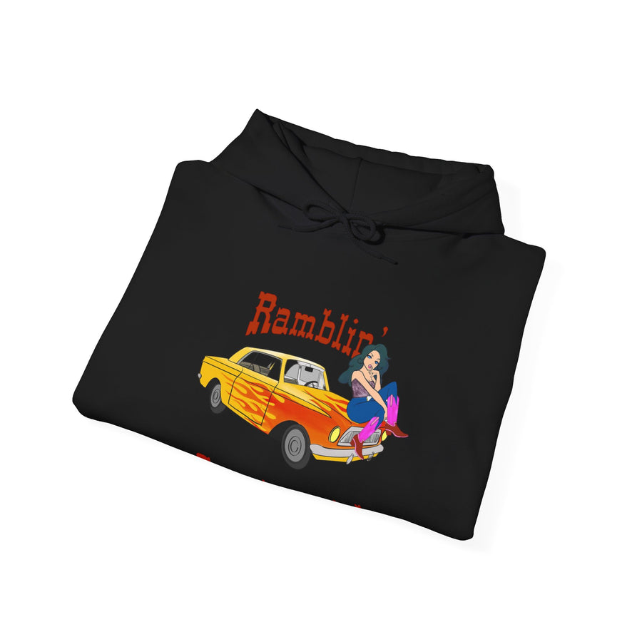 Ramblin Country Girl Unisex Heavy Blend™ Hooded Sweatshirt
