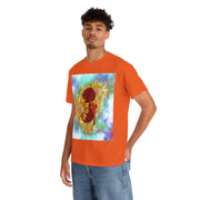 Floral Kidney Unisex Heavy Cotton Tee