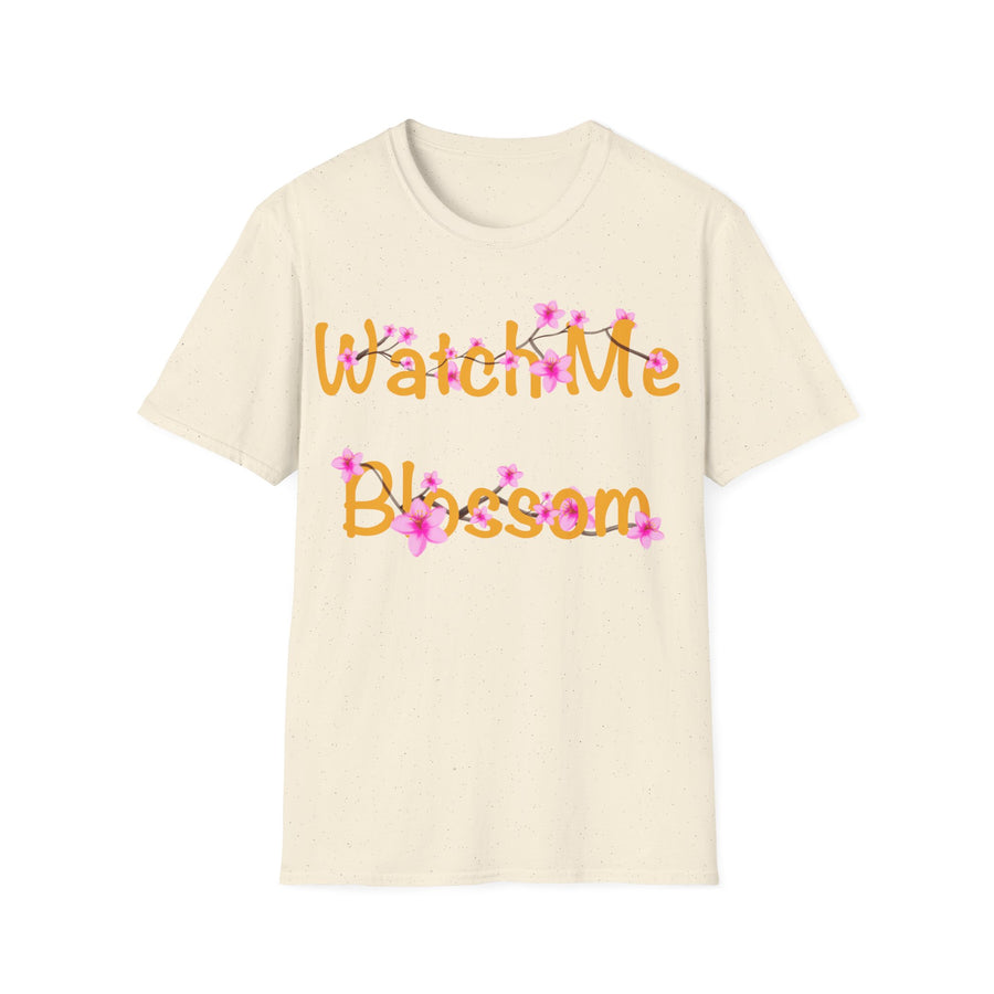 Watch Me Blossom Unisex Softstyle T-Shirt