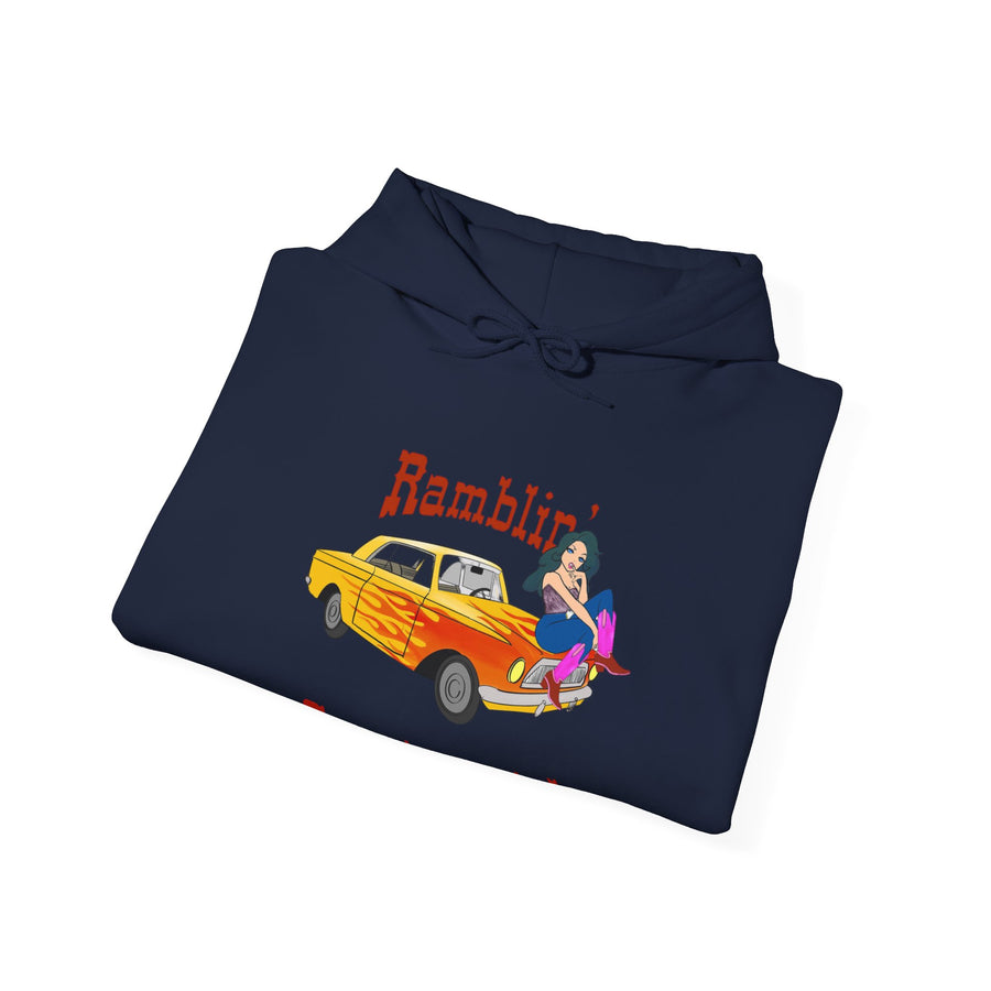Ramblin Country Girl Unisex Heavy Blend™ Hooded Sweatshirt