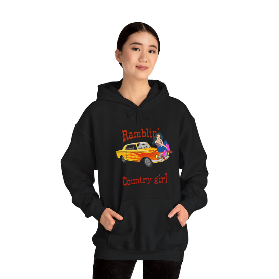 Ramblin Country Girl Unisex Heavy Blend™ Hooded Sweatshirt