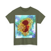 Floral Kidney Unisex Heavy Cotton Tee