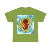 Floral Kidney Unisex Heavy Cotton Tee
