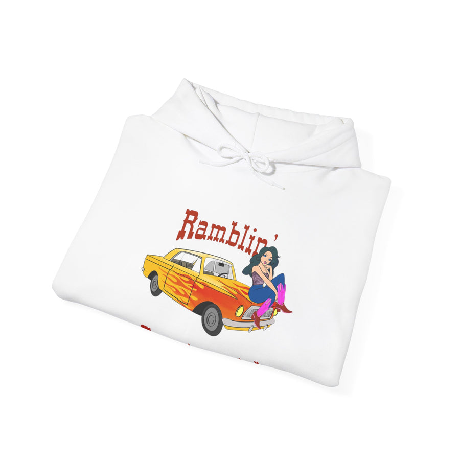 Ramblin Country Girl Unisex Heavy Blend™ Hooded Sweatshirt