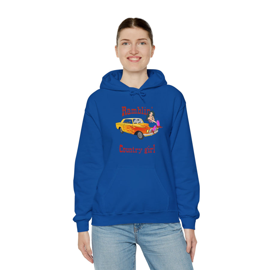 Ramblin Country Girl Unisex Heavy Blend™ Hooded Sweatshirt