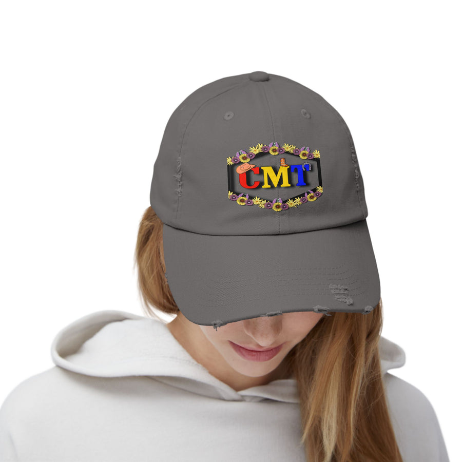 CMT Unisex Distressed Cap
