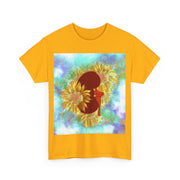 Floral Kidney Unisex Heavy Cotton Tee