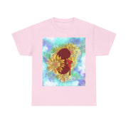Floral Kidney Unisex Heavy Cotton Tee