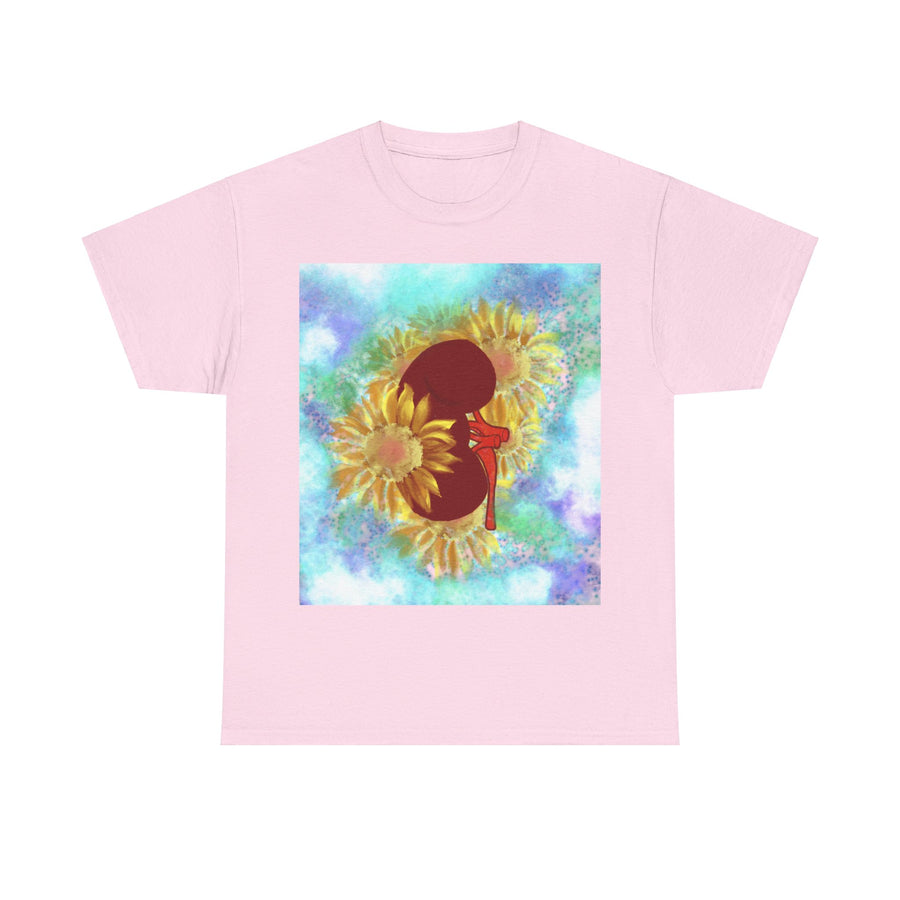 Floral Kidney Unisex Heavy Cotton Tee