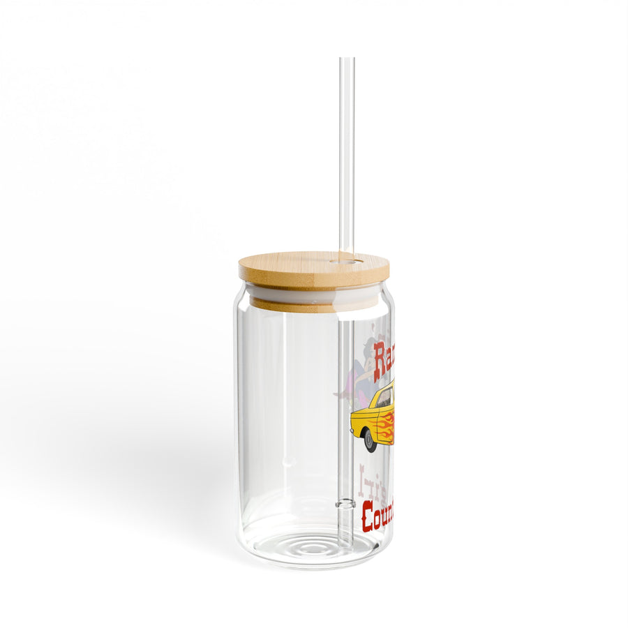 Ramblin Country Girl Sipper Glass, 16oz