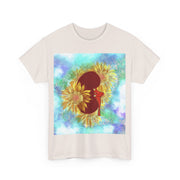 Floral Kidney Unisex Heavy Cotton Tee