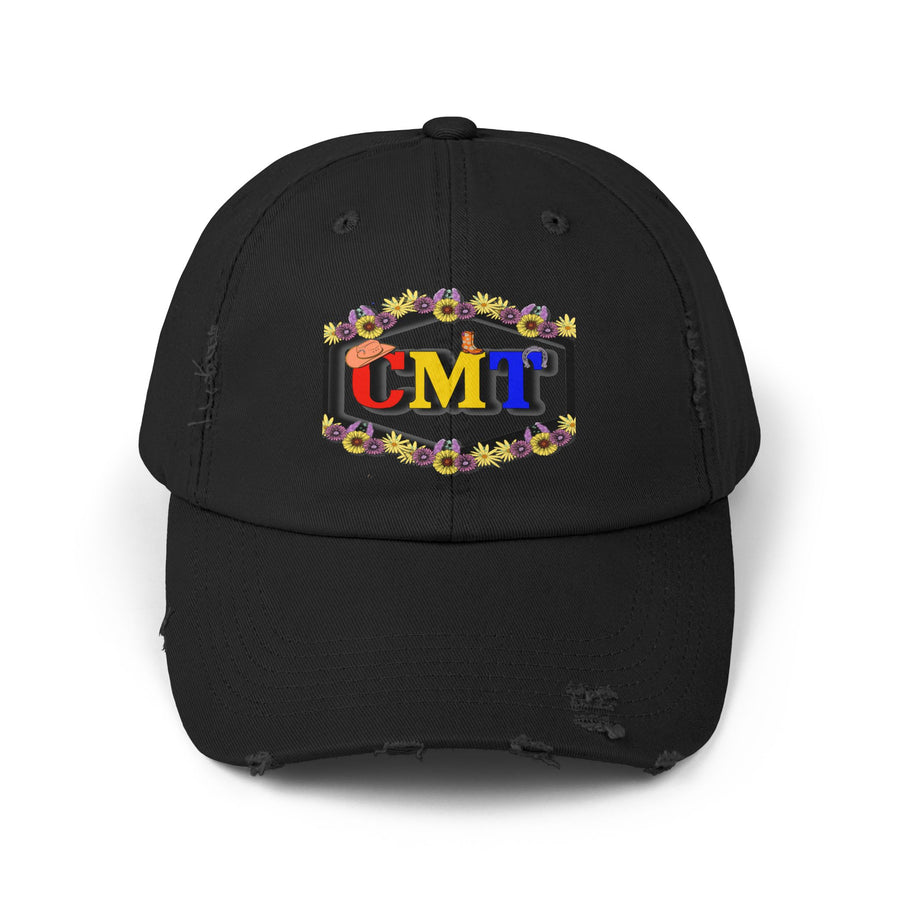 CMT Unisex Distressed Cap
