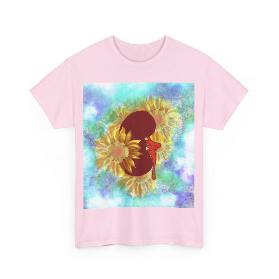 Floral Kidney Unisex Heavy Cotton Tee