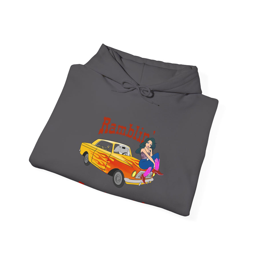 Ramblin Country Girl Unisex Heavy Blend™ Hooded Sweatshirt