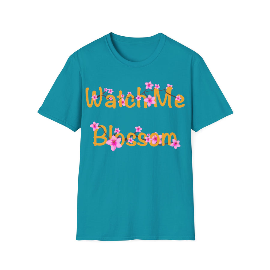 Watch Me Blossom Unisex Softstyle T-Shirt