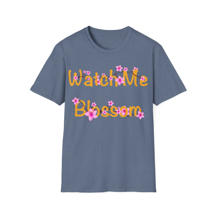 Watch Me Blossom Unisex Softstyle T-Shirt
