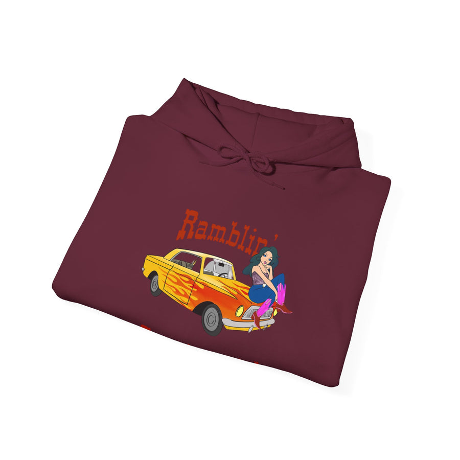 Ramblin Country Girl Unisex Heavy Blend™ Hooded Sweatshirt