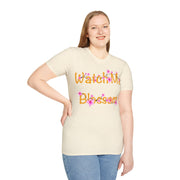 Watch Me Blossom Unisex Softstyle T-Shirt