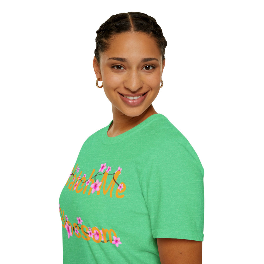 Watch Me Blossom Unisex Softstyle T-Shirt