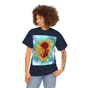 Floral Kidney Unisex Heavy Cotton Tee