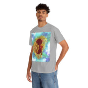 Floral Kidney Unisex Heavy Cotton Tee