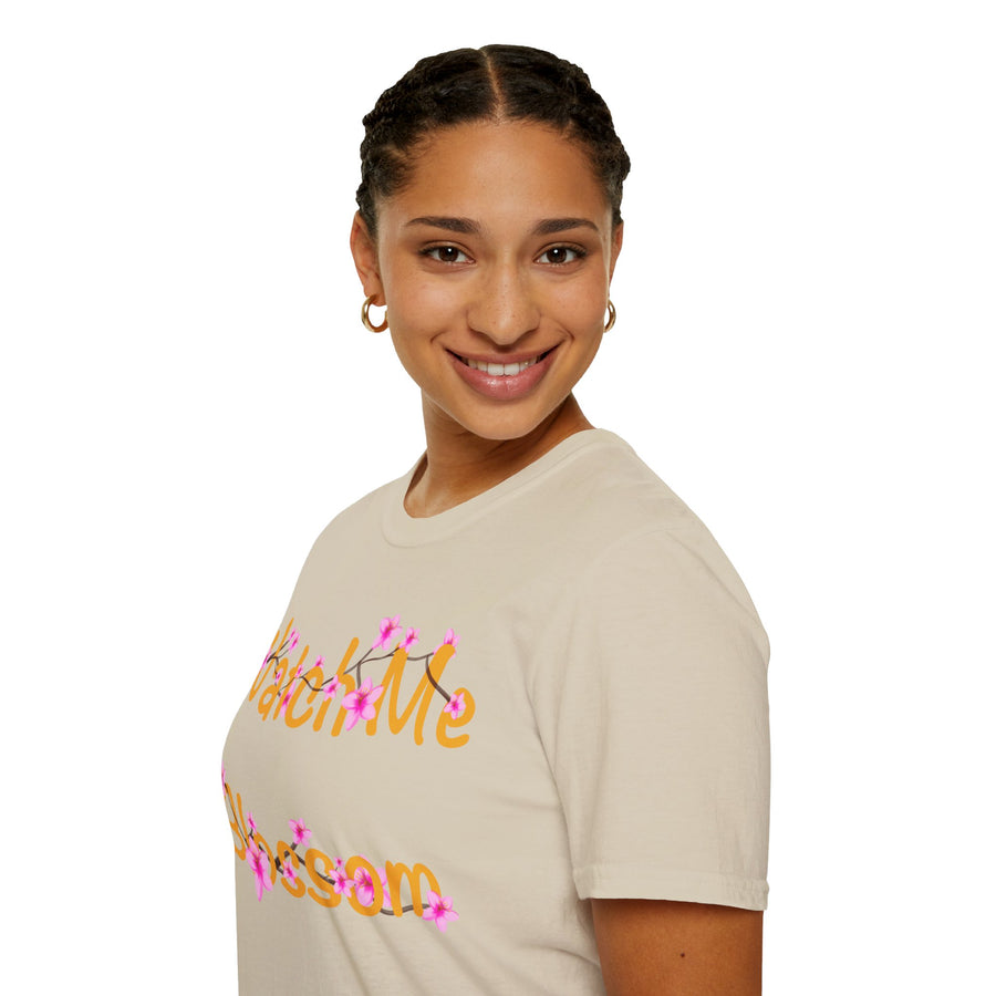 Watch Me Blossom Unisex Softstyle T-Shirt
