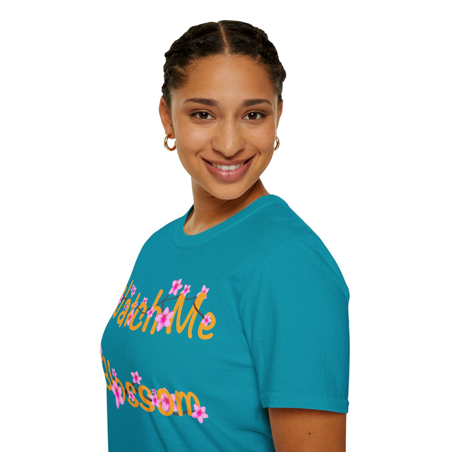 Watch Me Blossom Unisex Softstyle T-Shirt
