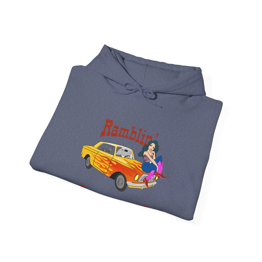Ramblin Country Girl Unisex Heavy Blend™ Hooded Sweatshirt