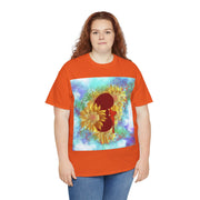 Floral Kidney Unisex Heavy Cotton Tee