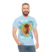 Floral Kidney Unisex Heavy Cotton Tee